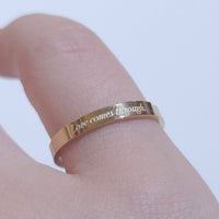 Love Comes Through • Gold