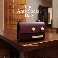 Mini Out Of Office Bag • Wine
