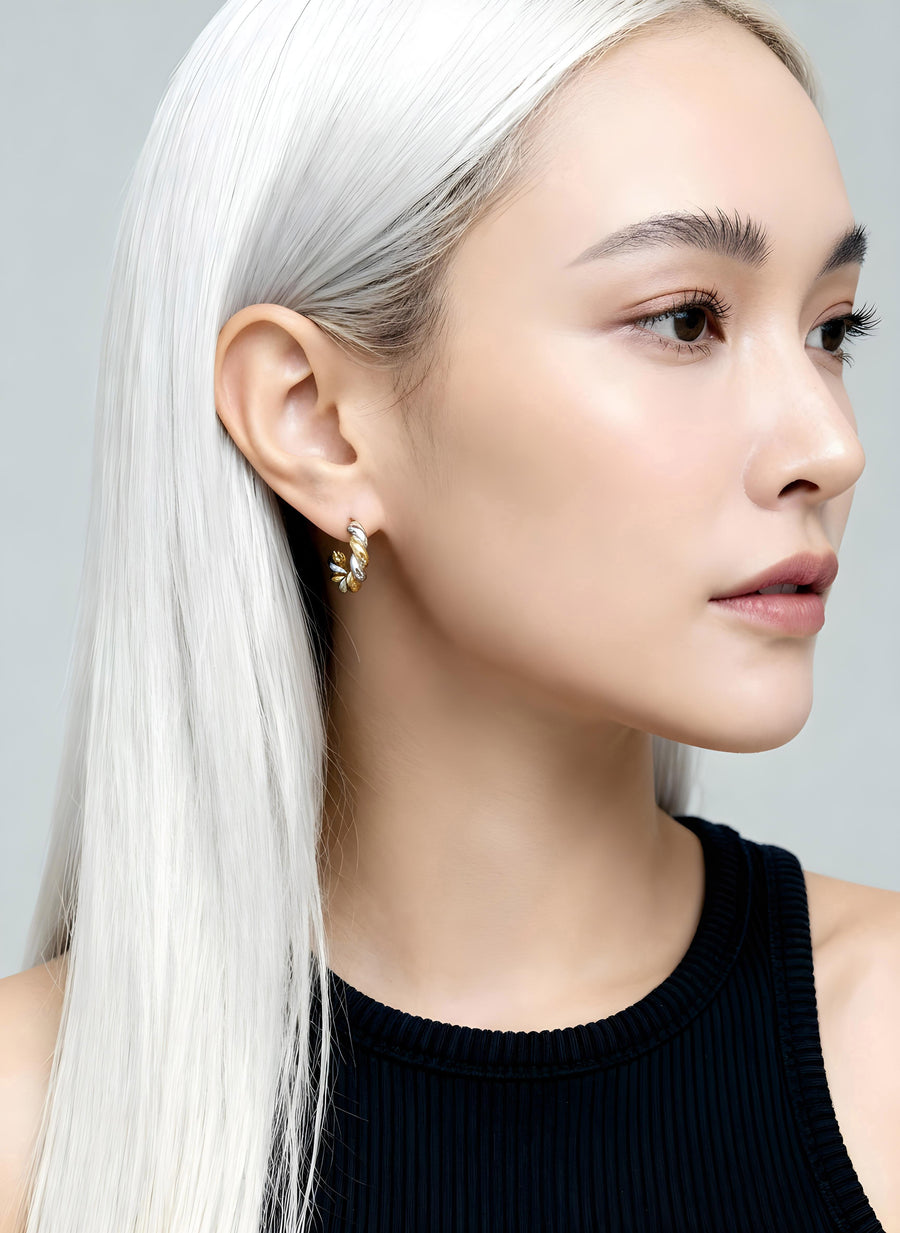 Two tone Everyday Hoops