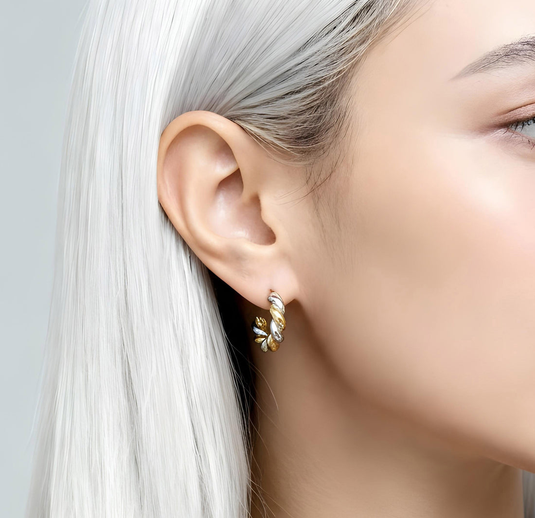 Two tone Everyday Hoops