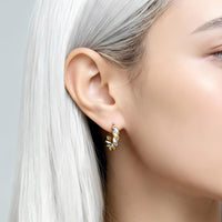 Two tone Everyday Hoops