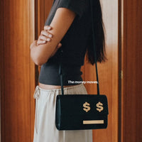 Mini Show Me The Money Bag • Black