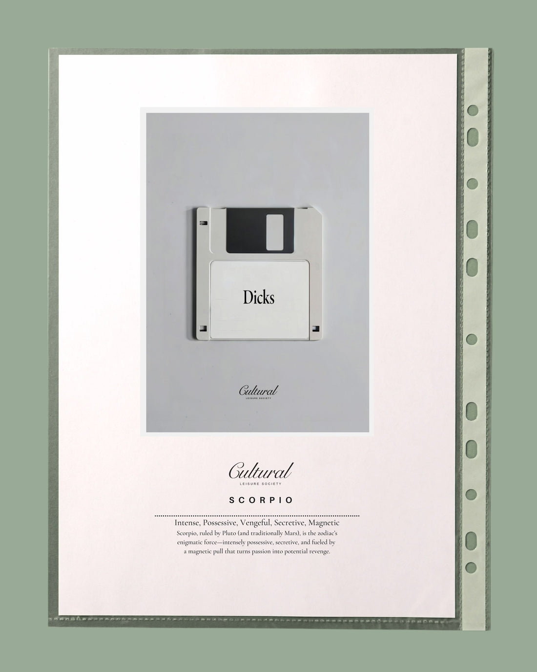 CLS Postcard • Floppy Dicks