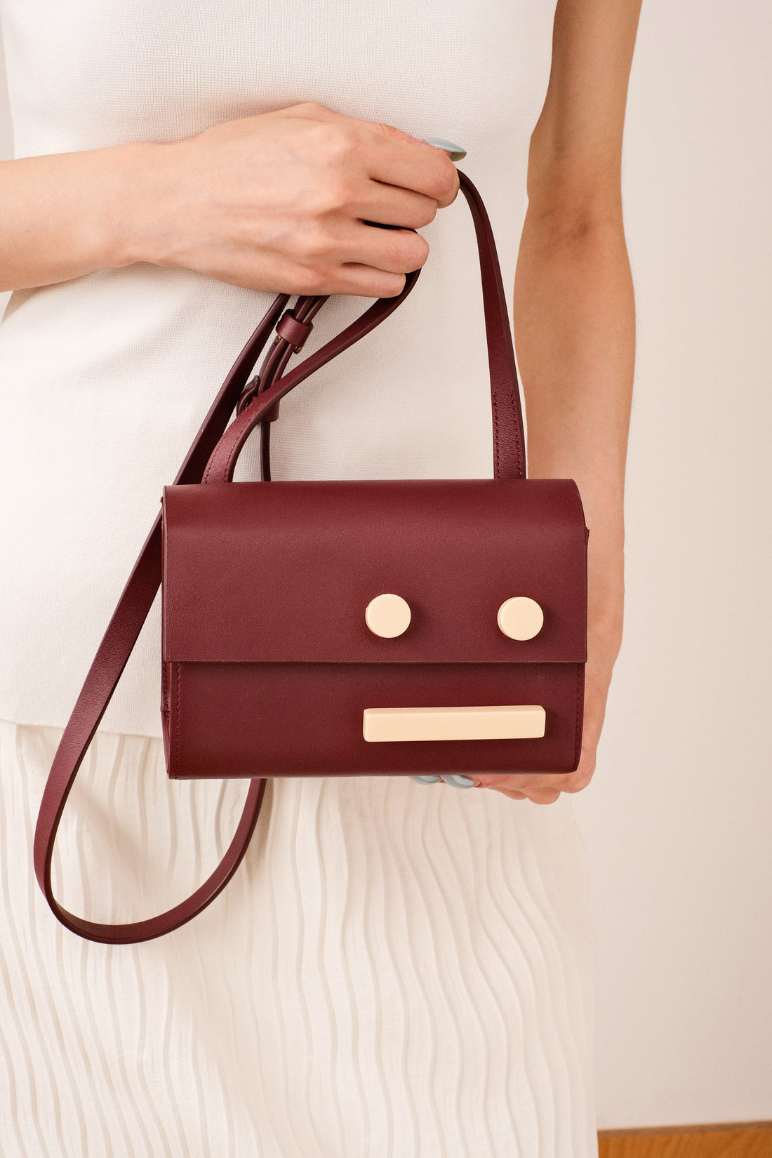 Mini Out Of Office Bag • Wine