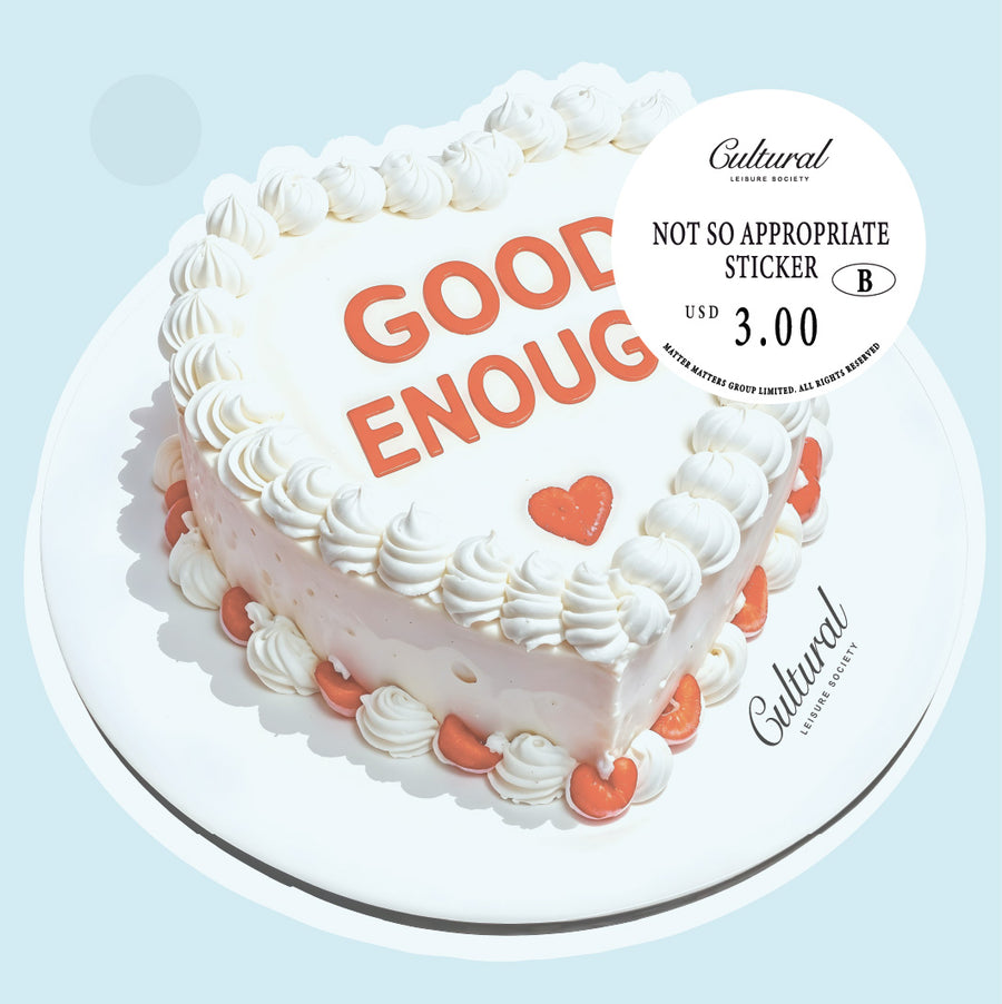 CLS Sticker • Good Enough Cake