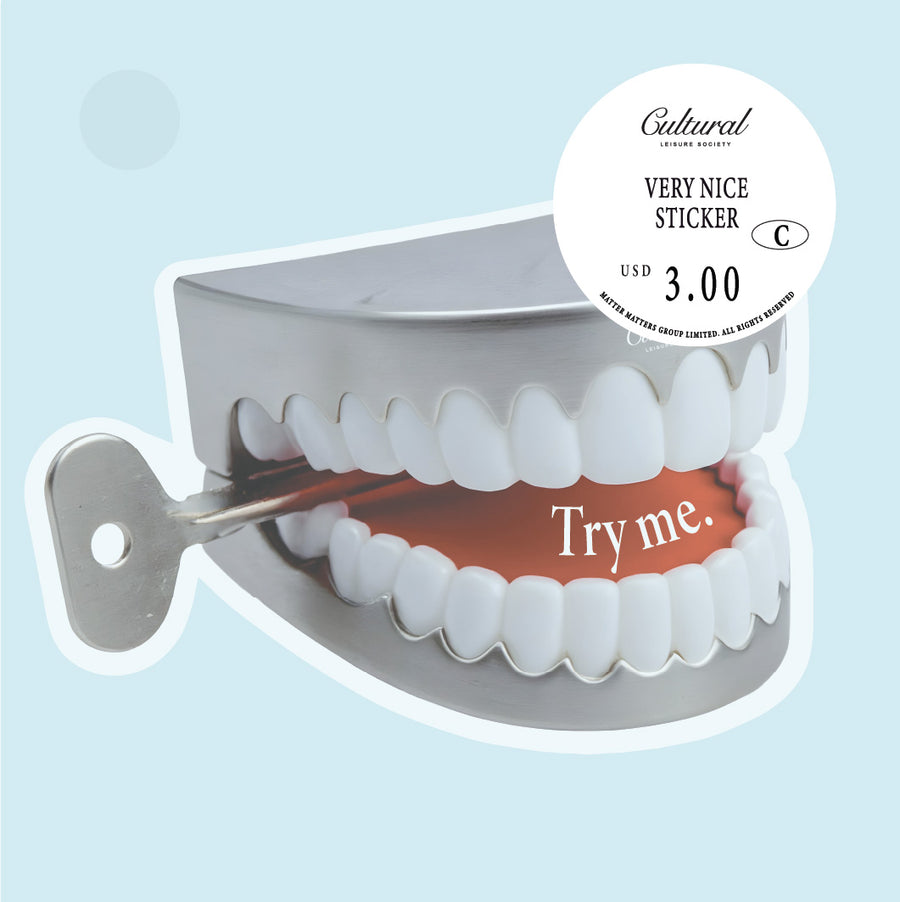 CLS Sticker • Try Me Dentures