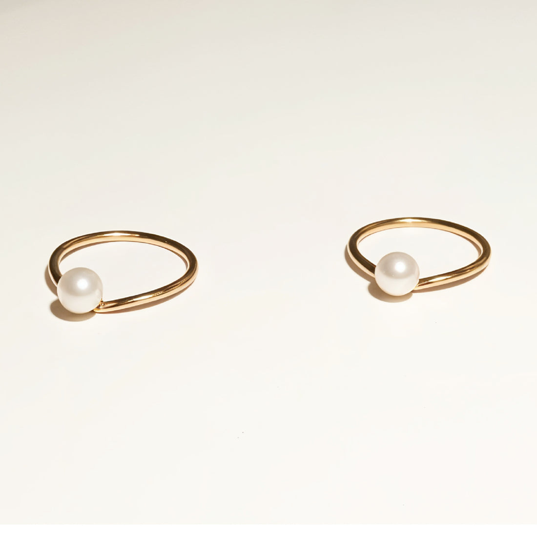 Cherish Ring • Gold & Faux Pearl
