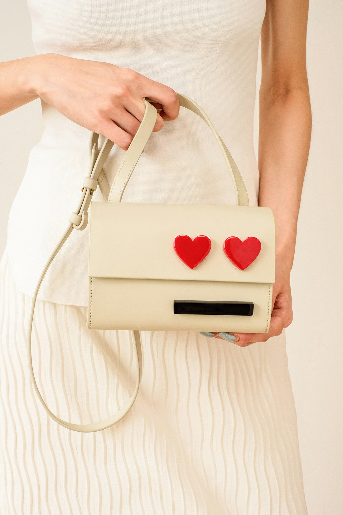 Mini Hopeless Romantic Bag • Beige