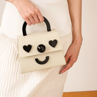 The Hopeless Romantic Bag with Strap  • Beige