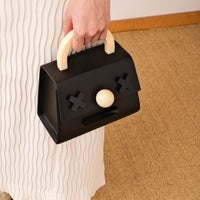 The Completely Over It Bag with Strap • Black