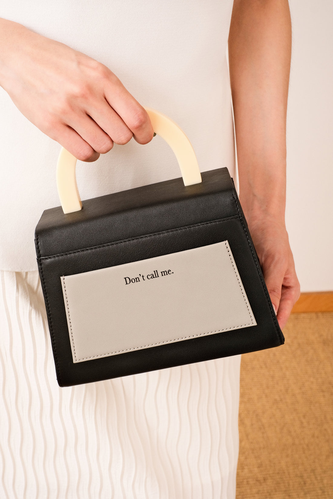 The Completely Over It Bag with Strap • Black