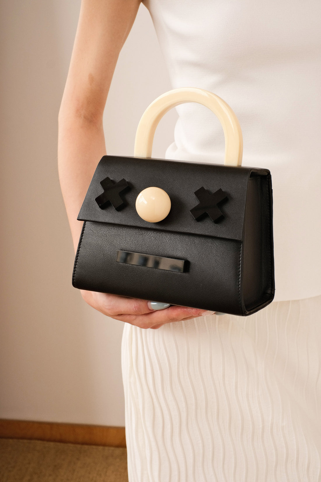 The Completely Over It Bag with Strap • Black
