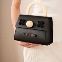 The Completely Over It Bag with Strap • Black