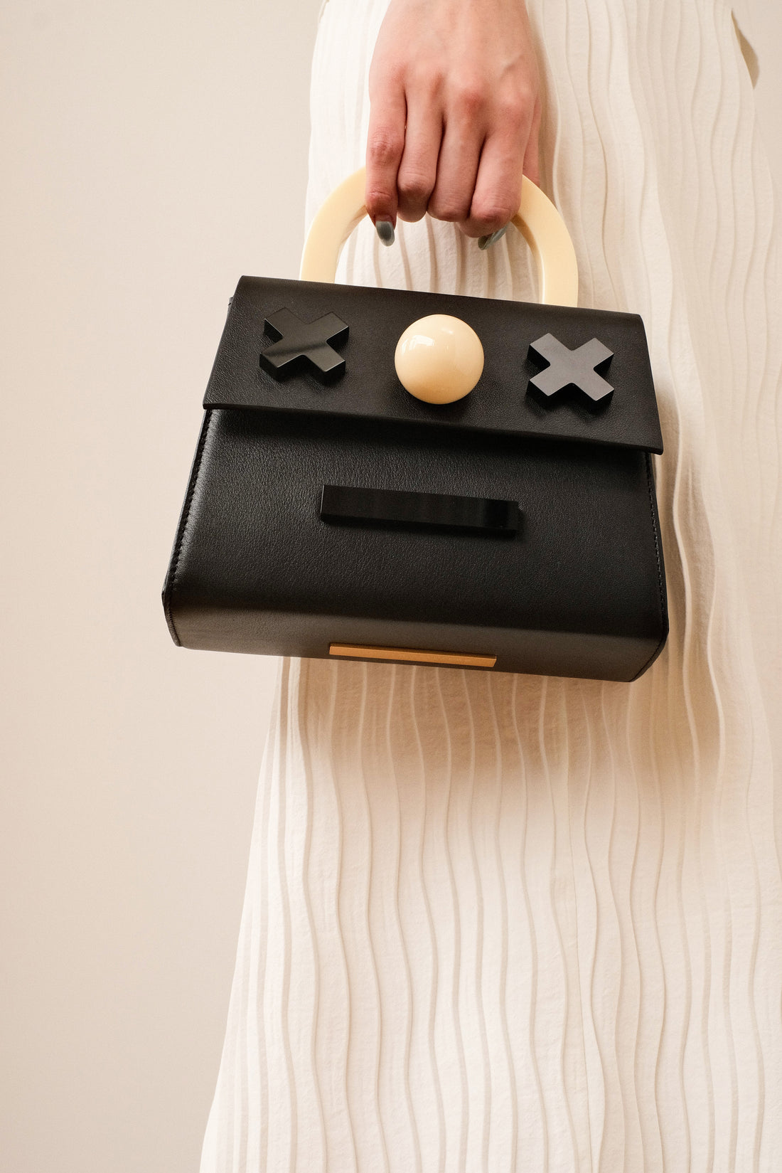 The Completely Over It Bag with Strap • Black