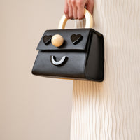 The Hopeless Romantic Bag with Strap  • Black