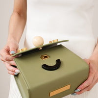 The Show Me The Money Bag with Strap • Olive