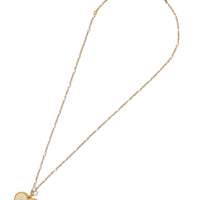 Fuck Yes Dots Necklace • Cream