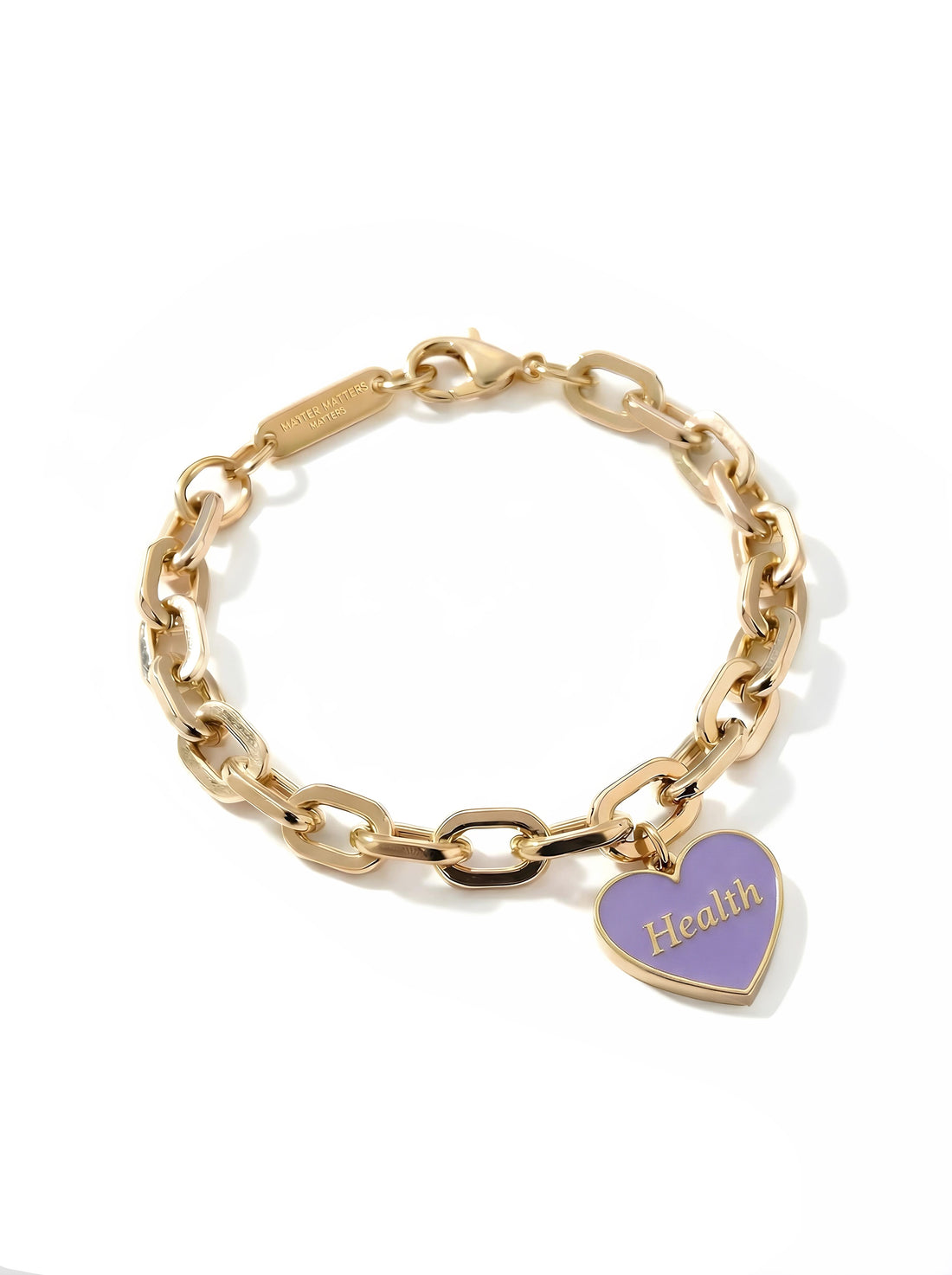 Health/ Wealth Bracelet • Green/ Purple