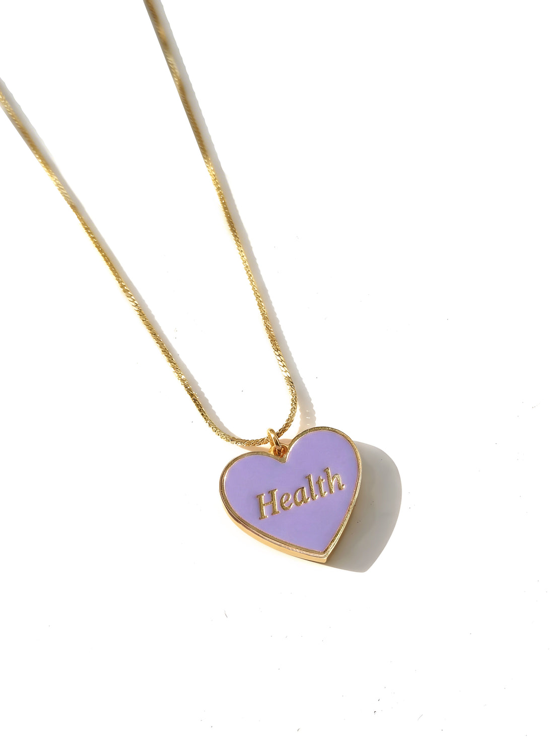 Health/ Wealth Necklace • Green/ Purple