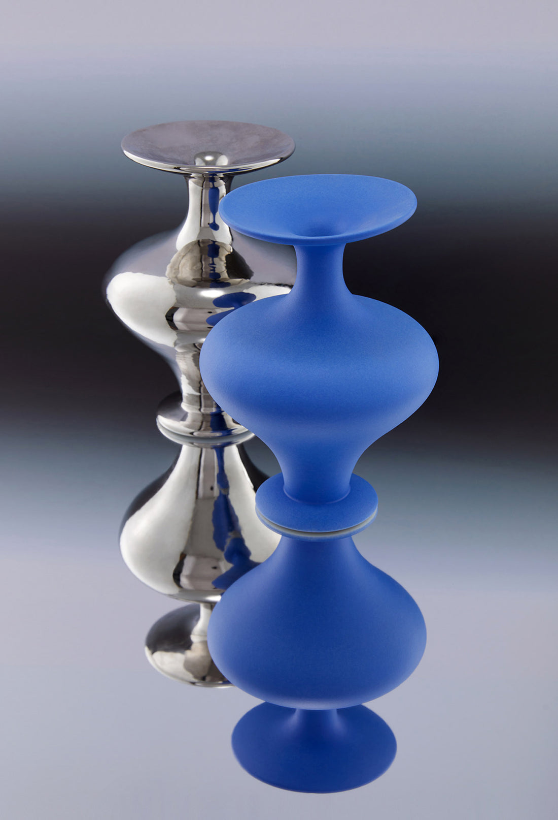 XI XING LE / Looking Through Illusions Vase • Klein Blue