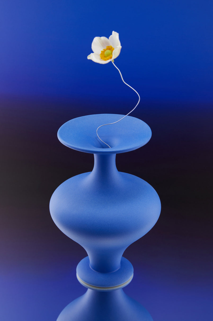 XI XING LE / Looking Through Illusions Vase • Klein Blue