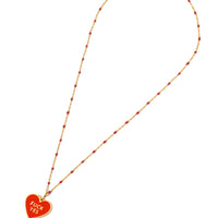 Fuck Yes Necklace • Red