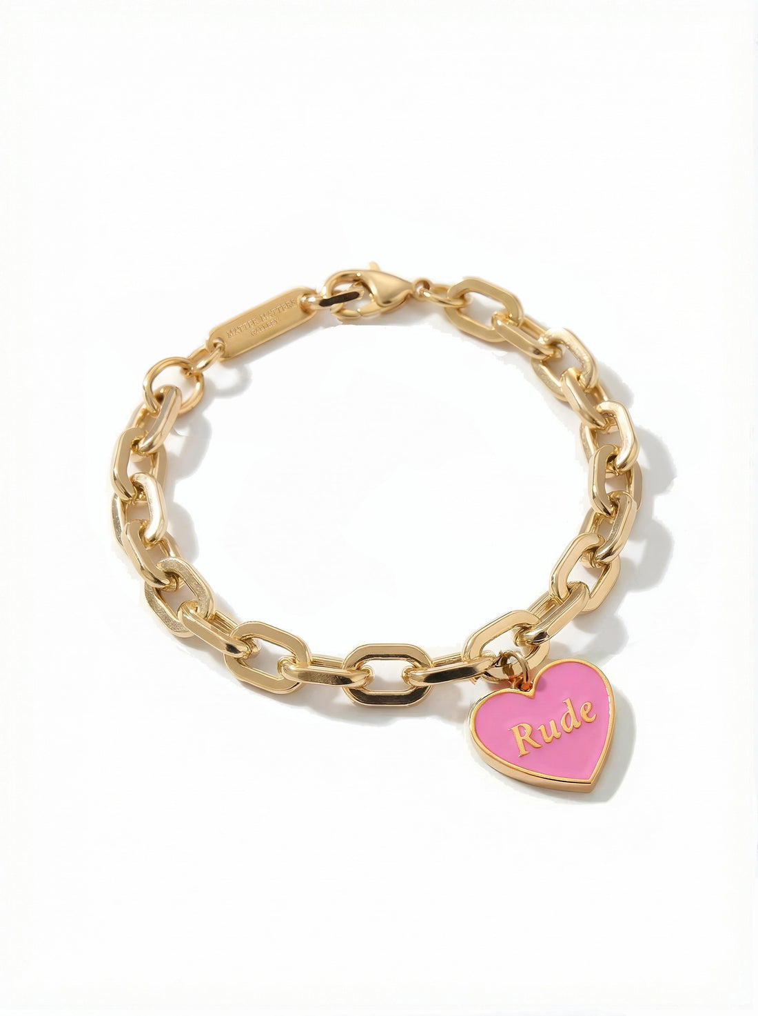 True / Rude Bracelet • Yellow/ Pink