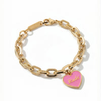 True / Rude Bracelet • Yellow/ Pink