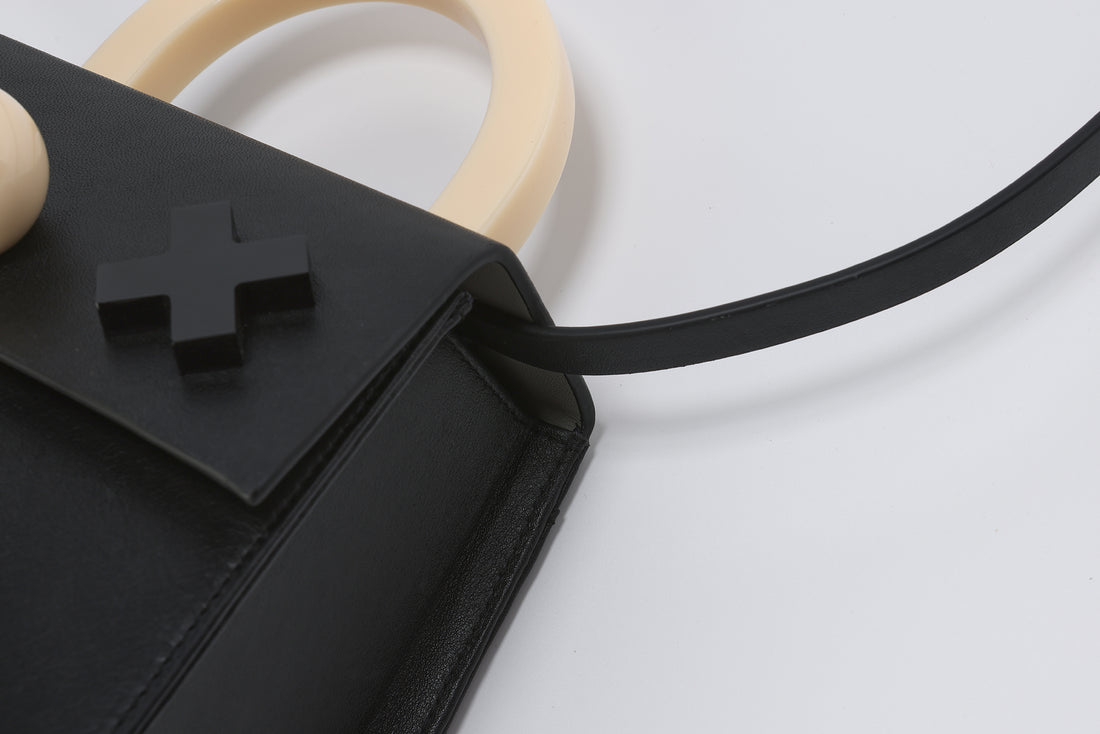 The Completely Over It Bag with Strap • Black