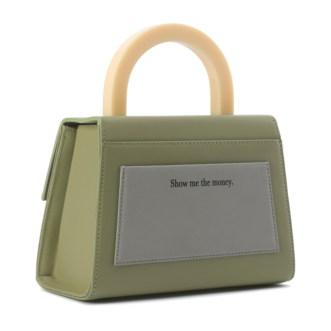 The Show Me The Money Bag with Strap • Olive