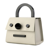 The Don't Talk To Me Bag with Strap • Beige
