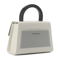 The Don't Talk To Me Bag with Strap • Beige
