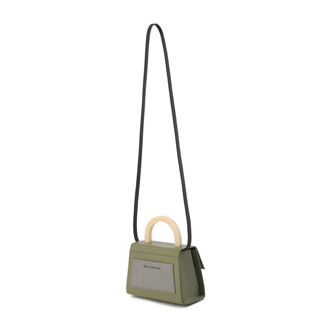 The Show Me The Money Bag with Strap • Olive