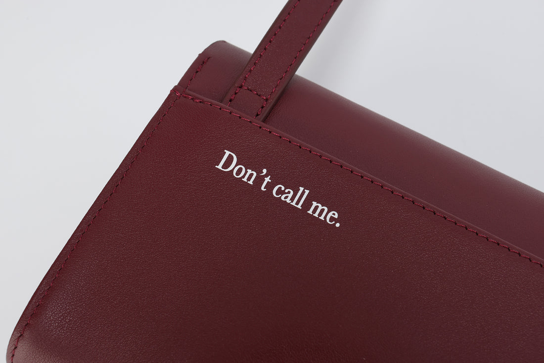 Mini Out Of Office Bag • Wine