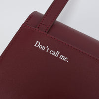 Mini Out Of Office Bag • Wine