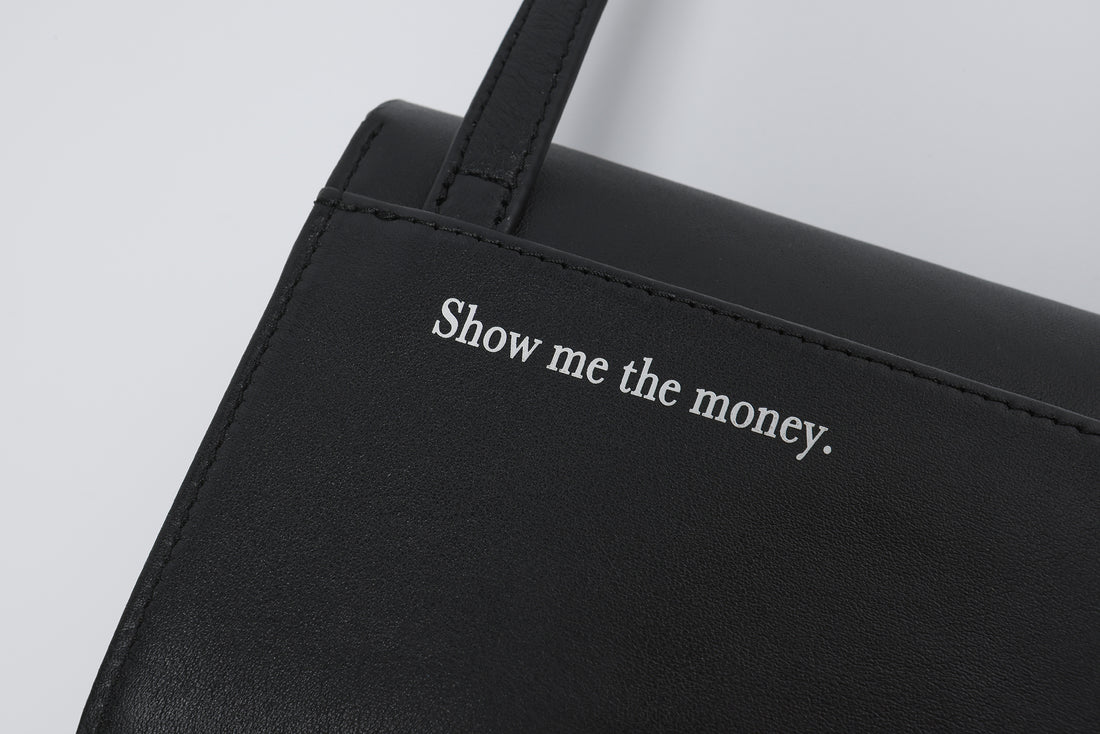 Mini Show Me The Money Bag • Black