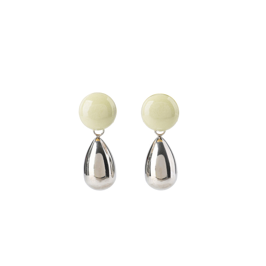 Drop Earrings • Beige