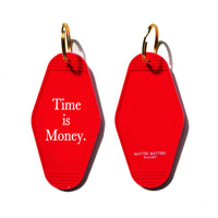 MMG Keyring • Red • Time is Money.