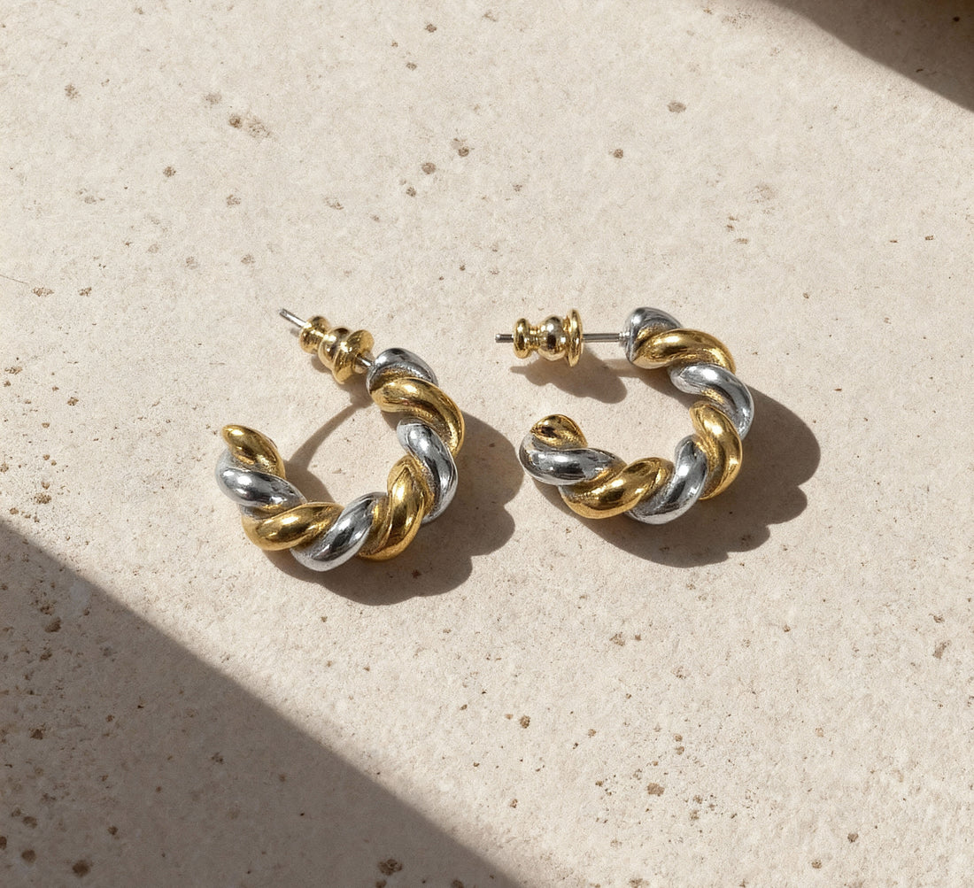 Two tone Everyday Hoops