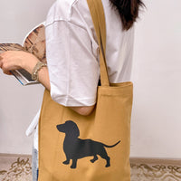 Dog • Brown/ Tote Bag