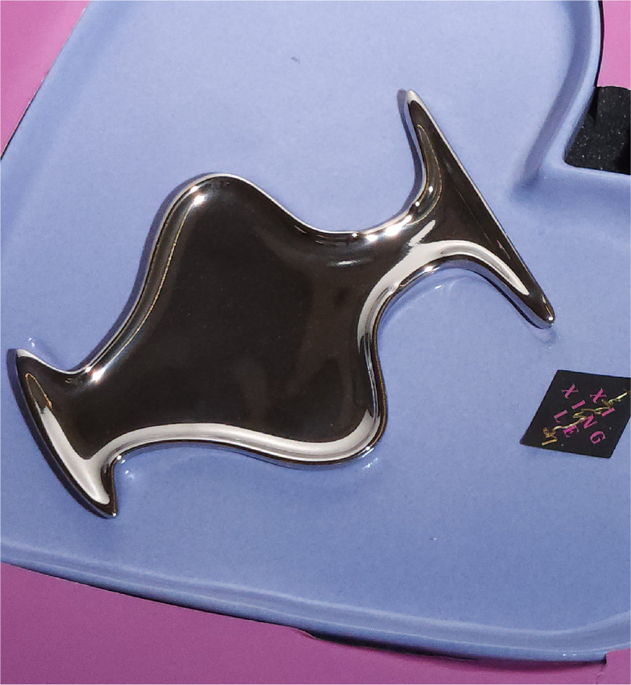 XI XING LE / Heart & Vase Shaped Dish Set • Violet