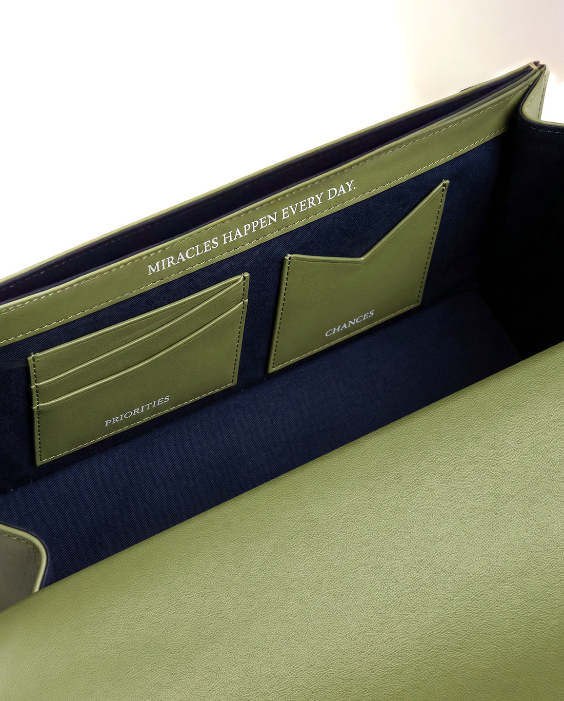 The Out of Office Bag • Olive.