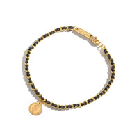 Billion Dollar Coin Chain Woven Bracelet