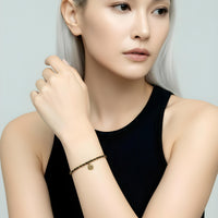 Billion Dollar Coin Chain Woven Bracelet