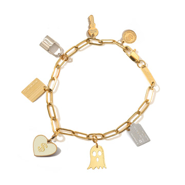Wealth Abyss Bracelet • Two-tone / Beige