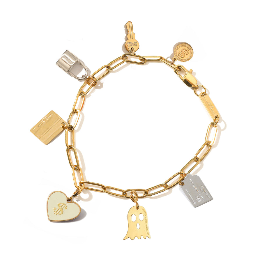 Wealth Abyss Bracelet • Two-tone / Beige