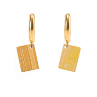 Unlimited Funds Credit Card Hoops • Gold