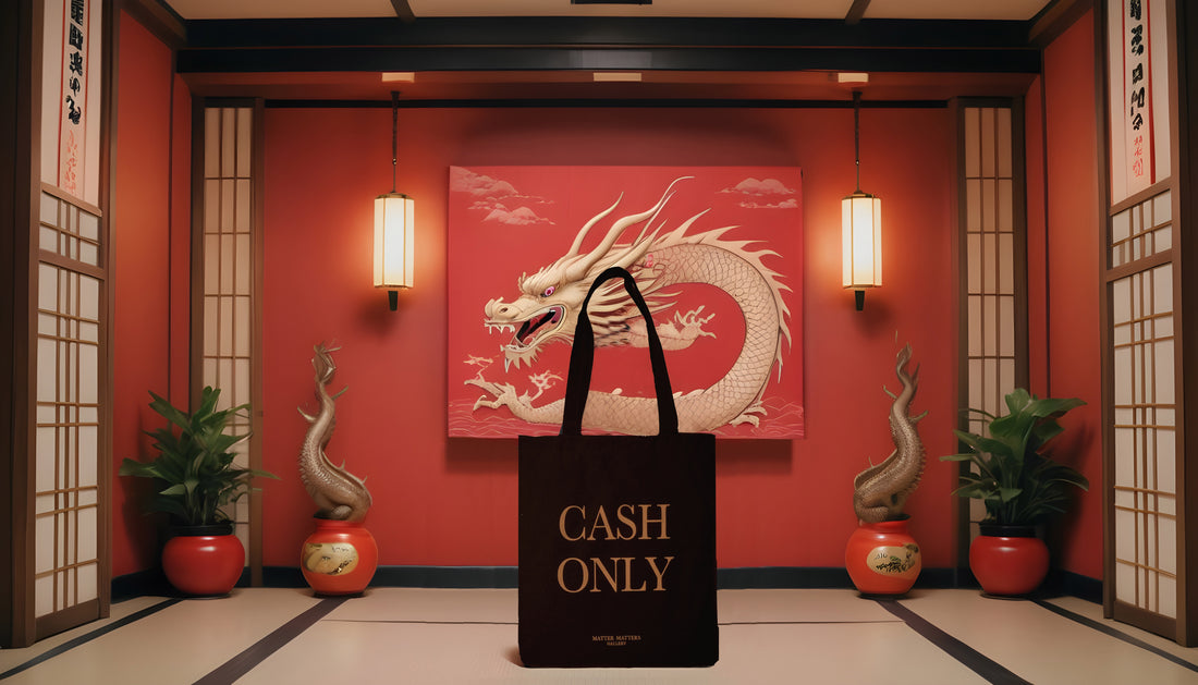 Cash only • Black/ Tote Bag