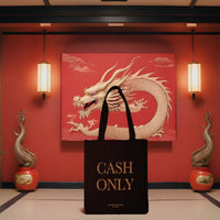 Cash only • Black/ Tote Bag