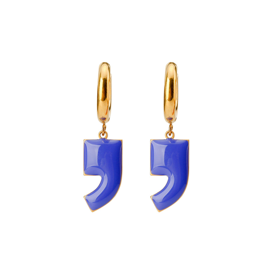 Pause / Hoops • Royal Blue & Stone